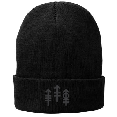 AMGC-Fleece Lined Knit Cap Thumbnail